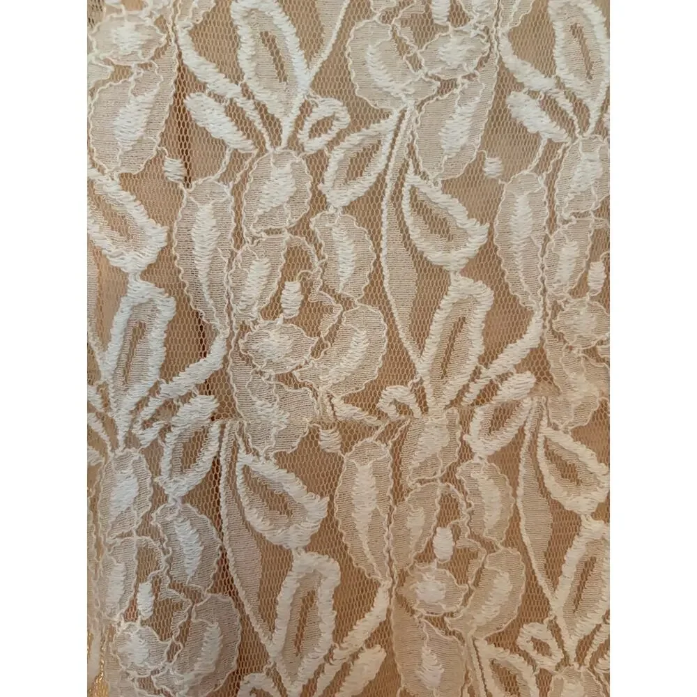 Free People Miles of Lace Tank Dress  Lined SP Romantic Fairy Whimsy Festival - Picture 8 of 9